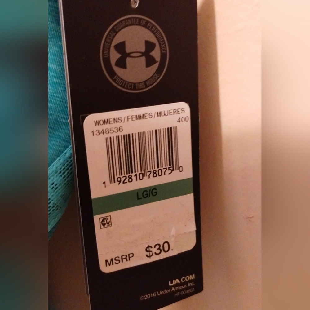 Under Armour Tank Top, Large, NWT - Picture 3 of 3
